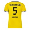 Borussia Dortmund Ramy Bensebaini #5 Hjemmedrakt Kvinner 2026-27 Kortermet